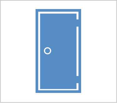 フラッシュドア